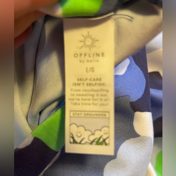 NWOT *Bundle* aerie OFFLINE sports bra and leggings set size L - Picture 6 of 13